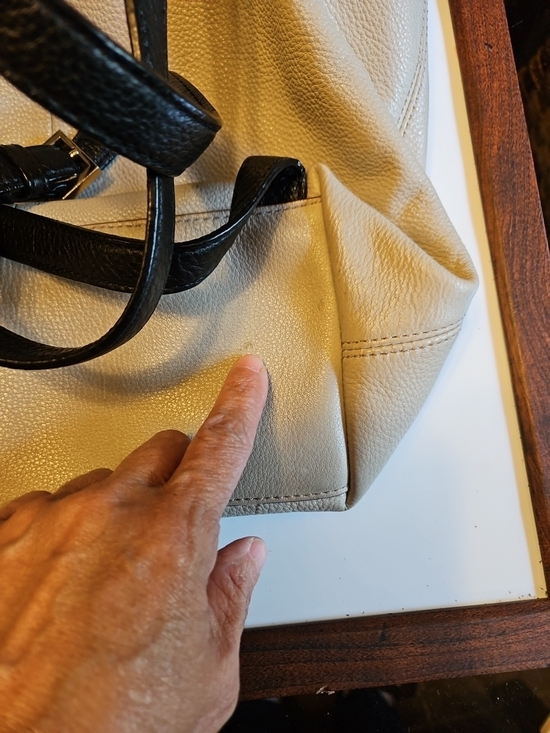 Kate Spade Two-Tone Leather Backpack - Black & Cream main image 5
